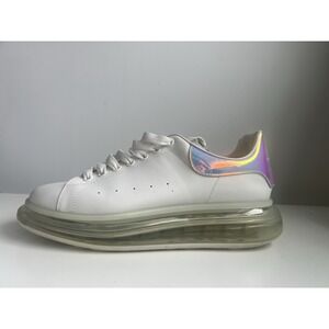 Alexander McQueen Oversized  Holographic Clear Sole Size 11.5 12 Euro 45.5